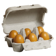 Load image into Gallery viewer, ERZI Brown Eggs, Six-Pack