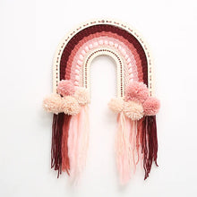 Load image into Gallery viewer, SOZO DIY Weaving Kit, Maroon Rainbow