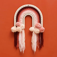 Load image into Gallery viewer, SOZO DIY Weaving Kit, Maroon Rainbow