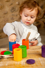 Load image into Gallery viewer, GRAPAT 6 Coloured Cups with Lids