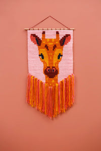 SOZO DIY Wall Art Needlepoint Kit, Giraffe