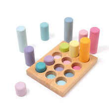 Load image into Gallery viewer, GRIMM&#39;S Stacking Game Small Pastel Rollers