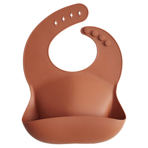 Silicone Bibs - Solid Colours