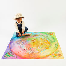 Load image into Gallery viewer, SARAH&#39;S SILKS Large Around the Year on the Farm Playsilk