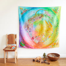 Load image into Gallery viewer, SARAH&#39;S SILKS Large Around the Year on the Farm Playsilk