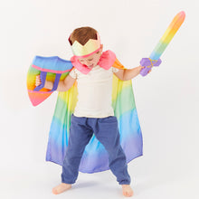 Load image into Gallery viewer, SARAH&#39;S SILKS Dress Up Set, Rainbow Knight