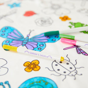 SARAH'S SILKS Playsilk Colouring Markers