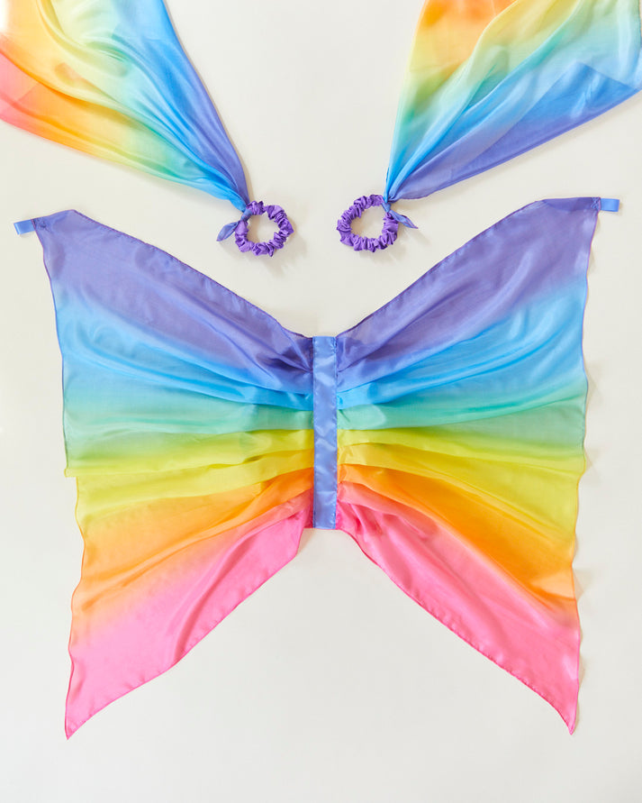 SARAH'S SILKS Dress Up Set, Rainbow Fairy – Noah's Toys