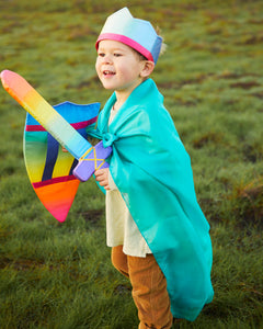 SARAH'S SILKS Rainbow Sword & Shield Set