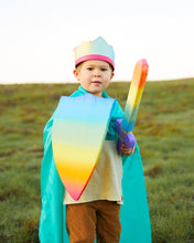 Load image into Gallery viewer, SARAH&#39;S SILKS Rainbow Sword &amp; Shield Set