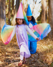 Load image into Gallery viewer, SARAH&#39;S SILKS Fairy Dress, Rainbow/Lavender