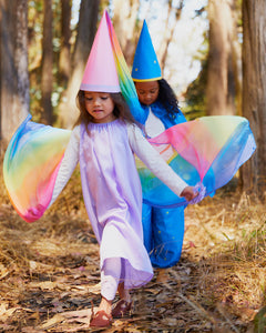 SARAH'S SILKS Fairy Dress, Rainbow/Lavender
