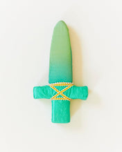 Load image into Gallery viewer, SARAH&#39;S SILKS Green Dagger
