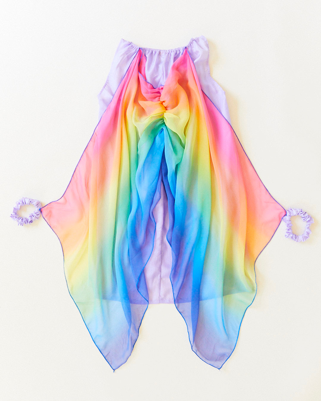 SARAH'S SILKS Fairy Dress, Rainbow/Lavender Noah's Toys SARAH'S SILKS Fairy Dress, Rainbow/Lavender Noah's Toys