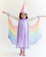 Load image into Gallery viewer, SARAH&#39;S SILKS Fairy Dress, Rainbow/Lavender