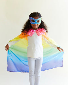 SARAH'S SILKS Silk Mask, Rainbow