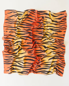 SARAH'S SILKS Tiger Playsilk