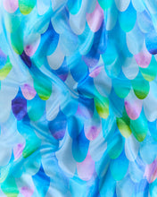Load image into Gallery viewer, SARAH&#39;S SILKS Blue Mermaid Playsilk