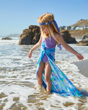Load image into Gallery viewer, SARAH&#39;S SILKS Blue Mermaid Playsilk