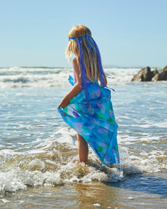 SARAH'S SILKS Blue Mermaid Playsilk