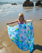 Load image into Gallery viewer, SARAH&#39;S SILKS Blue Mermaid Playsilk