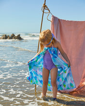 Load image into Gallery viewer, SARAH&#39;S SILKS Blue Mermaid Playsilk