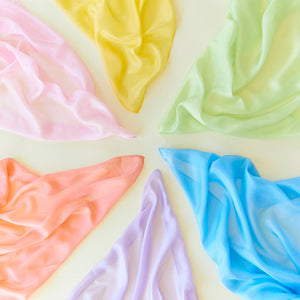 SARAH'S SILKS Pastel Colours Playsilk Set