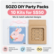Load image into Gallery viewer, PARTY PACK: SOZO DIY Picture Frame Needlepoint Kit