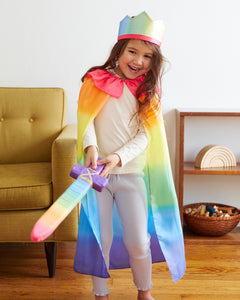 SARAH'S SILKS Dress Up Set, Rainbow Knight