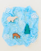 Load image into Gallery viewer, SARAH&#39;S SILKS Mini Playsilk, Snowflake