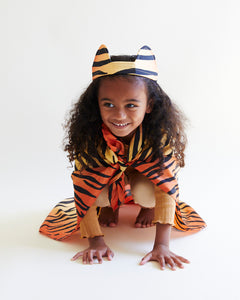 SARAH'S SILKS Tiger Playsilk