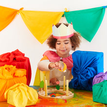 Load image into Gallery viewer, SARAH&#39;S SILKS Dress Up Set, Rainbow Birthday