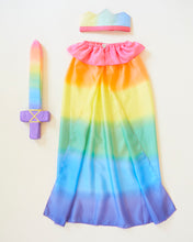 Load image into Gallery viewer, SARAH&#39;S SILKS Dress Up Set, Rainbow Knight
