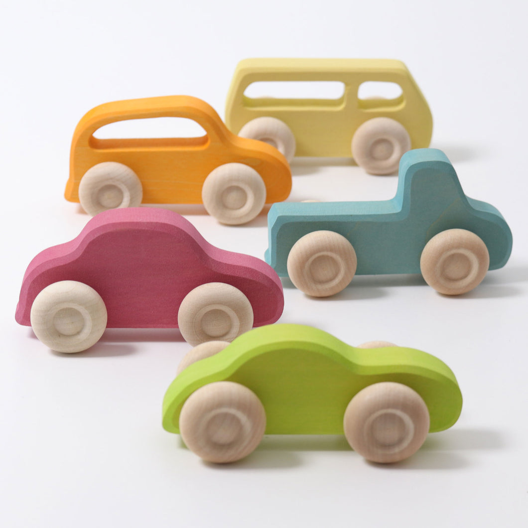 GRIMM'S Wooden Cars Slimline