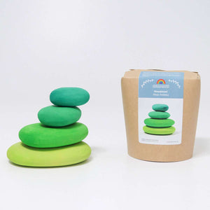 GRIMM'S Building Set Moss Pebbles, 4 Pieces