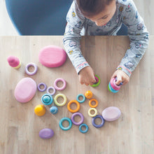 Load image into Gallery viewer, GRIMM&#39;S Building Rings, Pastel