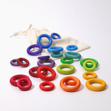 GRIMM'S Building Rings, Rainbow