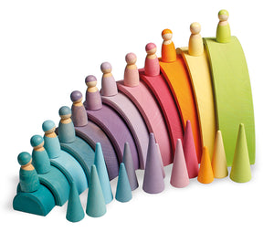 GRIMM'S 12 Rainbow Friends, Pastel