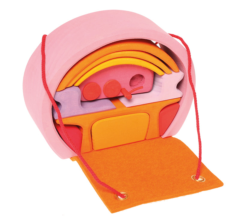 GRIMM'S Mobile Home, Pink-Orange