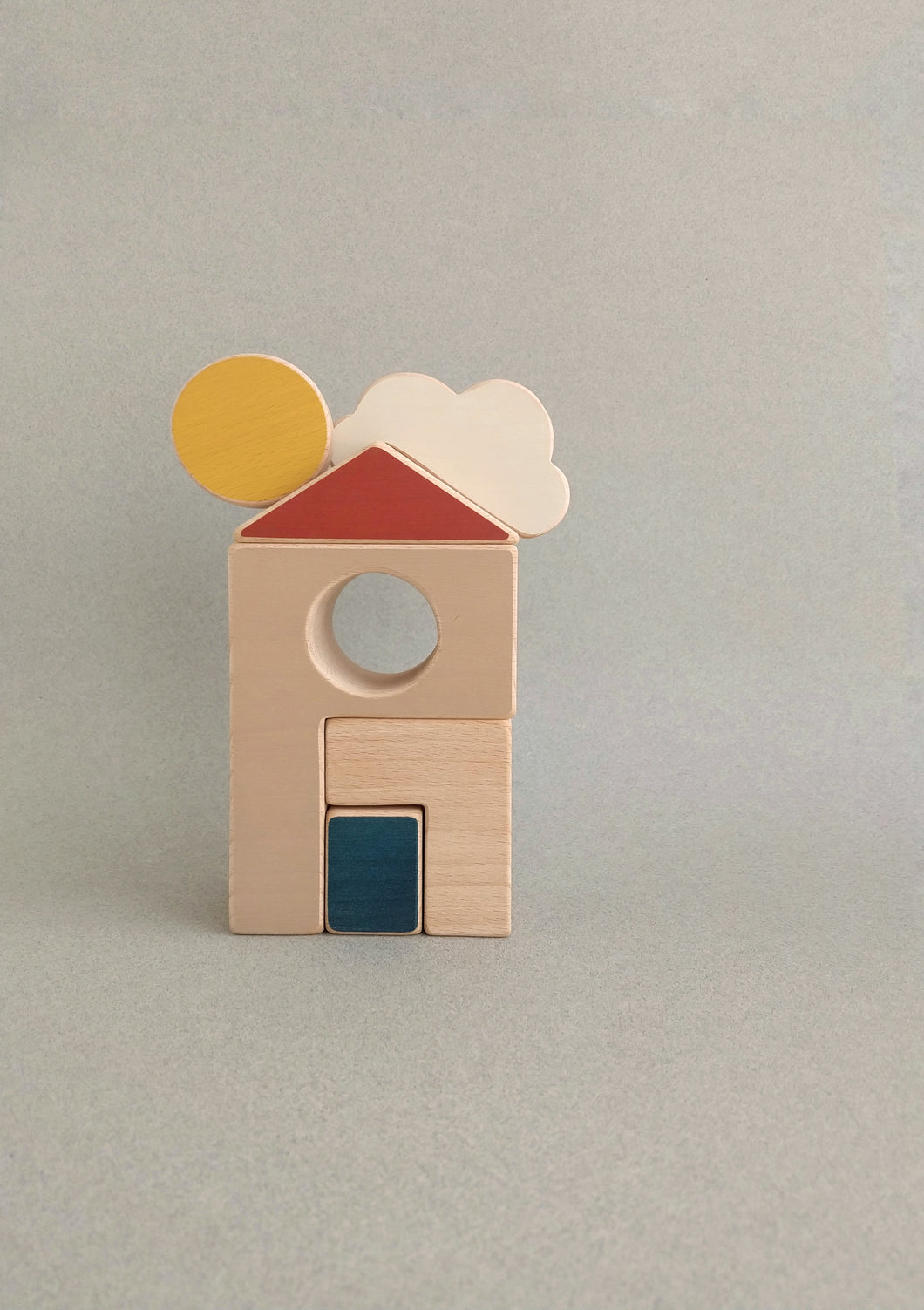 THE WANDERING WORKSHOP House & Sun Puzzle Toy