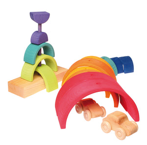 GRIMM'S Stacking Tower Rainbow
