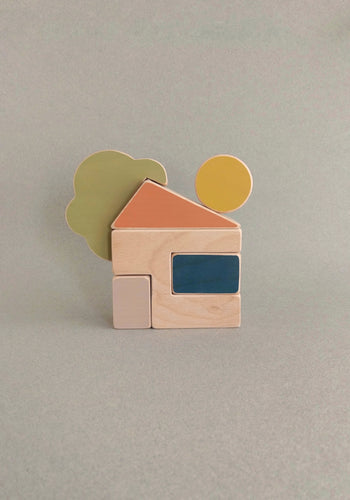 THE WANDERING WORKSHOP Lemon Tree House Puzzle Toy