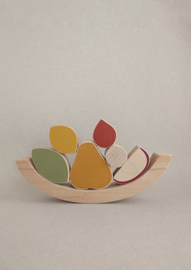 THE WANDERING WORKSHOP Autumn Basket Stacking Toy