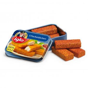 ERZI Fish Fingers Iglo in a Tin