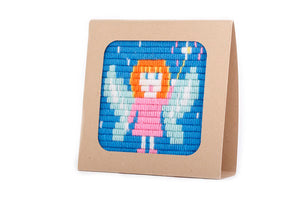 SOZO DIY Picture Frame Needlepoint Kit, Fairy