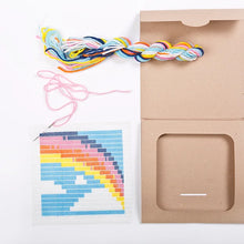 Load image into Gallery viewer, SOZO DIY Picture Frame Needlepoint Kit, Rainbow