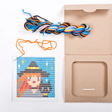 Load image into Gallery viewer, SOZO DIY Picture Frame Needlepoint Kit, Witch