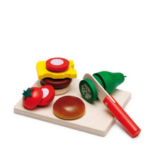 Load image into Gallery viewer, ERZI Cheeseburger Cutting Set