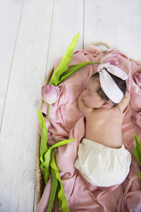 Organic Muslin Wrap - Musk Pink