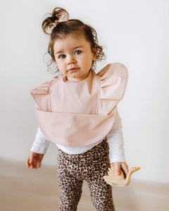 Snuggle Bib Waterproof - Nude